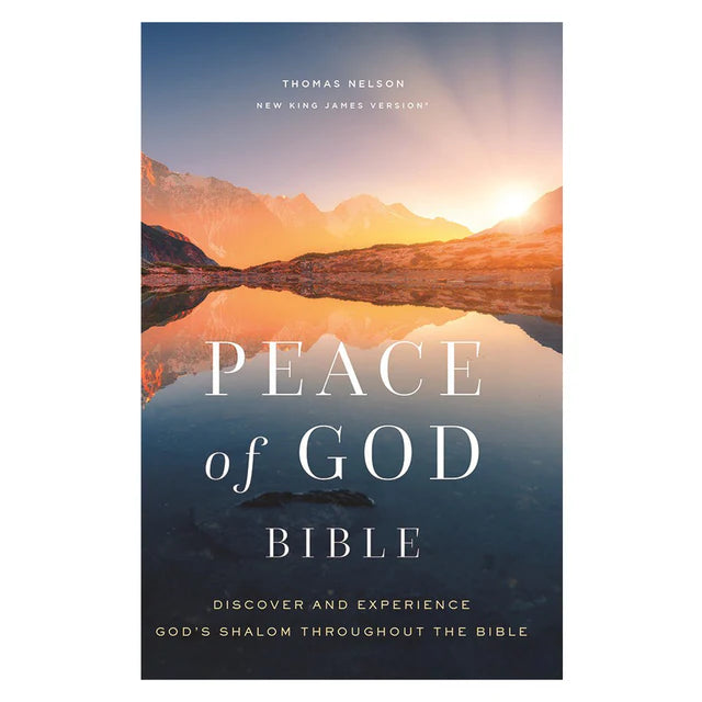 Neriah’s Light: NKJV Peace of God Bible; Red Letter Comfort Print