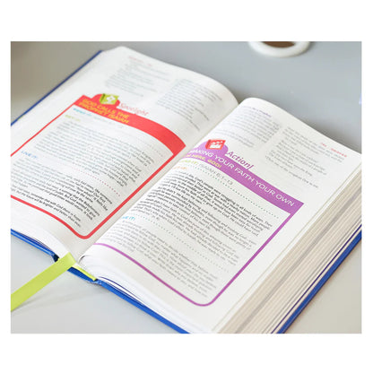 Neriah’s Light: NKJV Hardcover Study Bible for Kids; Durable Design