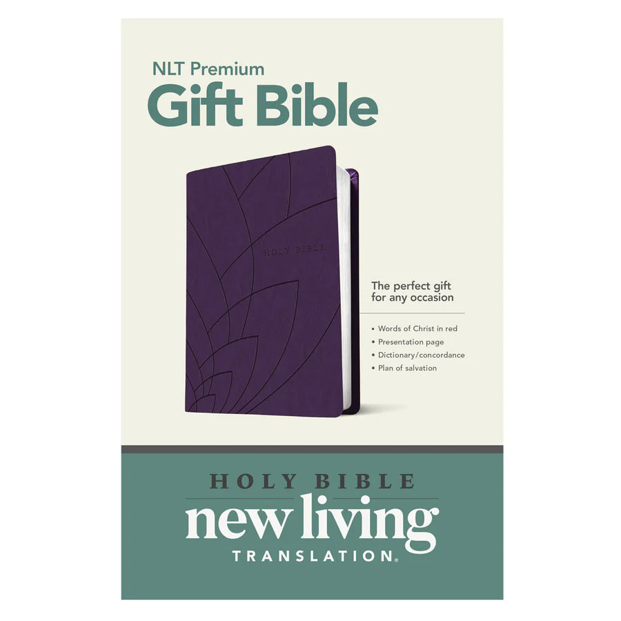 NLT Bible; Classic Purple; Premium Gift Bible; Neriah’s Light