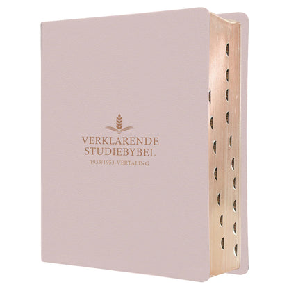 Afrikaanse Studiebybel | 1933/1953 Vertaling in Ligroos Kunsleer