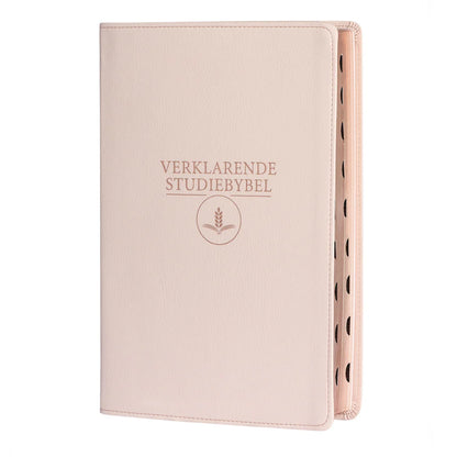 Afrikaanse Studiebybel | 1933/1953 Vertaling in Ligroos Kunsleer