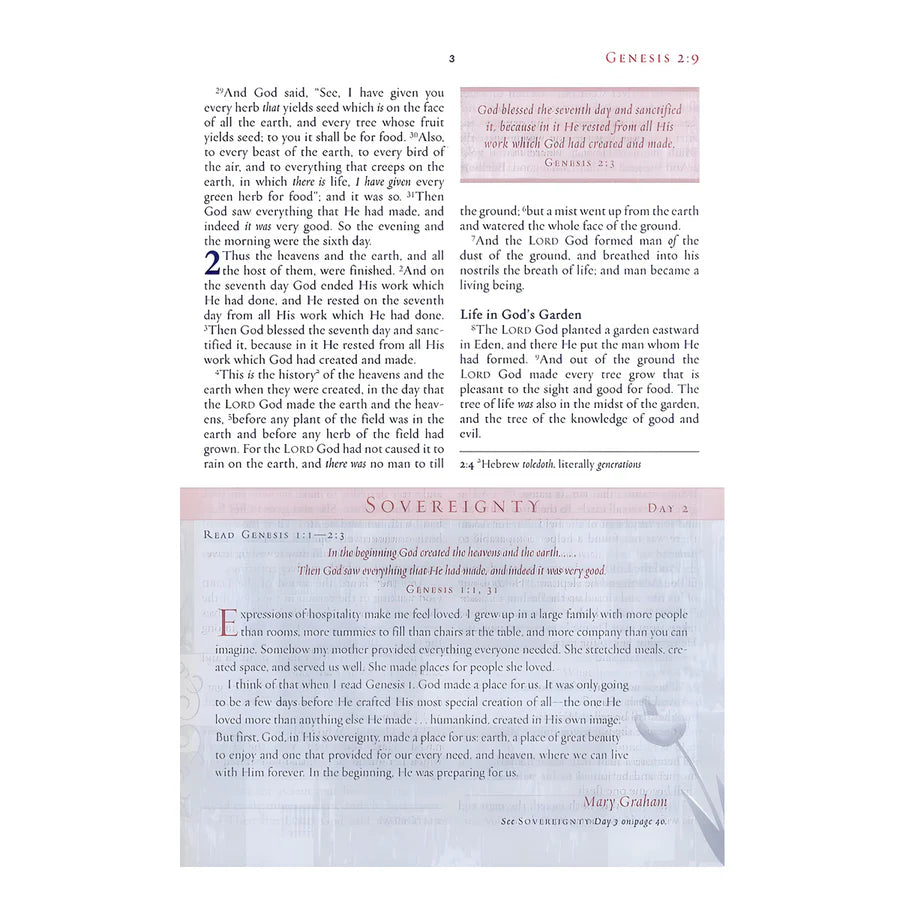 NKJV Women of Faith Devotional Bible; Neriah’s Light