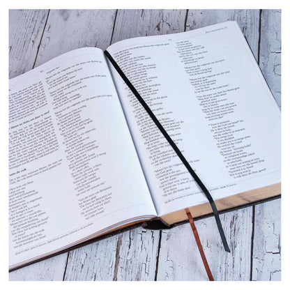 NLV Familiebybel | Bruin Kunsleer Nuwe Uitgawe