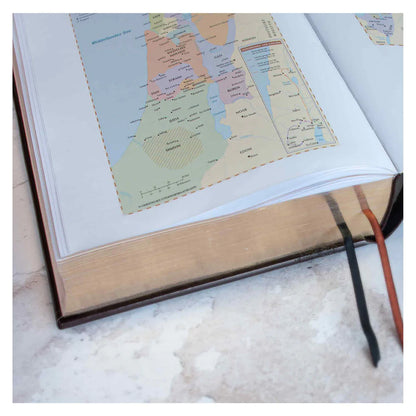 NLV Familiebybel | Bruin Kunsleer Nuwe Uitgawe