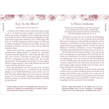 ‘N Lewe Naby God Dagboek | Grootdruk Spons Hardeband Devosieboek