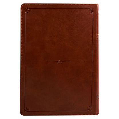 NLV Tematiese Studiebybel – Neutbruin Kunsleer | Afrikaanse Bybelstudie