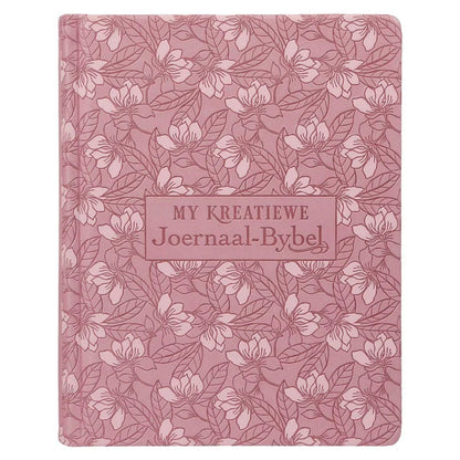 NLV Kreatiewe Joernaal-Bybel – Pienk Hardeband; Afrikaans; Neriah’s Light
