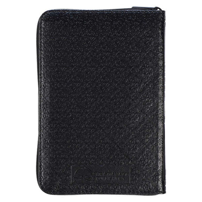 Neriah’s Light ; KJV Black Mini Pocket Bible ; Faux Leather Zip