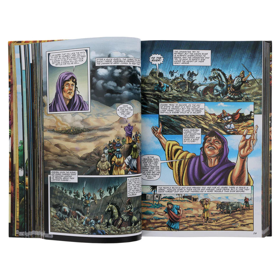 The Action Bible (Hardcover) | Kids Graphic Bible Stories