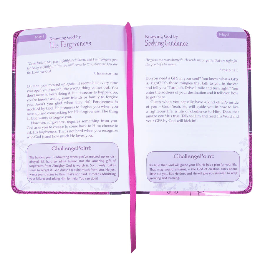 Neriah’s Light; 365 Days to Knowing God for Girls – Devotional