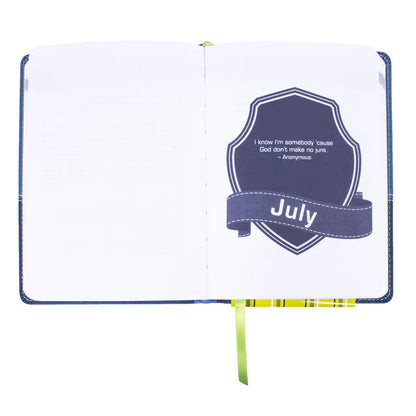 365 Days to Knowing God for Guys; Leather Devotional; Neriah’s Light