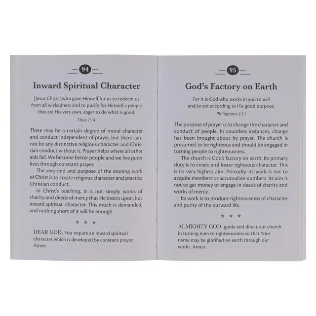 Mini Devotions; Power Of Prayer; E.M. Bounds; Neriah’s Light