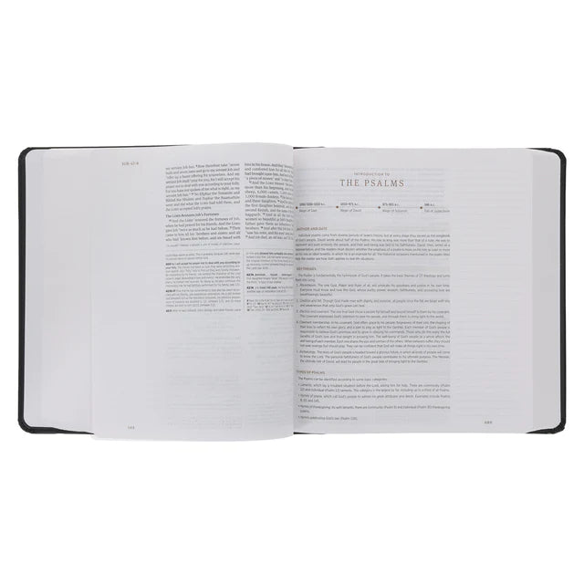 ESV Black Hardcover Journaling Study Bible