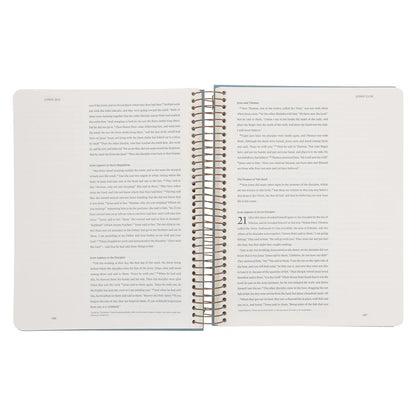 ESV Spiral-Bound New Testament Bible; Journaling Edition; Neriah’s Light