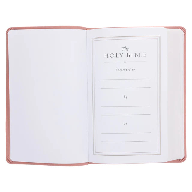 ESV Thinline Bible – Blush Rose Large Print; Neriah's Light