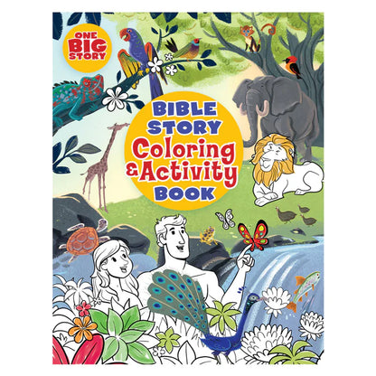 Bible Story Coloring And Activity Book (Paperback)