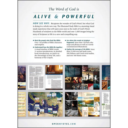 NLT Illustrated Study Bible – Hardcover; Visual Study Bible; Neriah’s Light