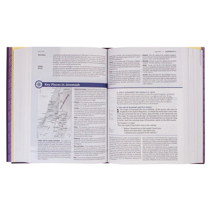 NKJV Life Application Study Bible | Large Print Hardcover Edition