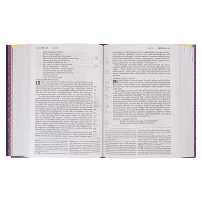 NKJV Life Application Study Bible | Large Print Hardcover Edition