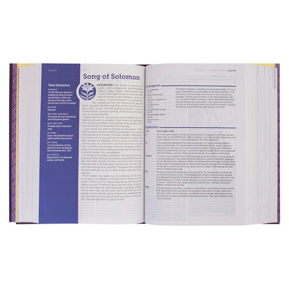 NKJV Life Application Study Bible | Large Print Hardcover Edition