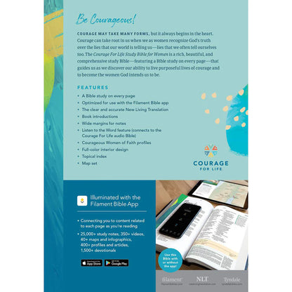 NLT Courage For Life Study Bible; Filament Enabled; Neriah’s Light