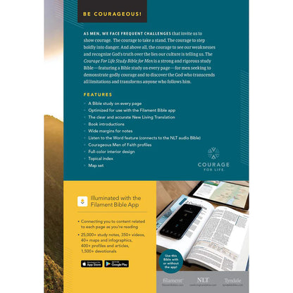 NLT Bible; Study Bible For Men; Filament Enabled; Neriah’s Light