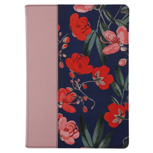 NLT Life Application Study Bible – Pink Bloom; 3rd Ed; Neriah’s Light