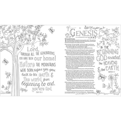 NLT Inspire Prayer Bible – Giant Print; Purple Faux Leather; Neriah’s Light