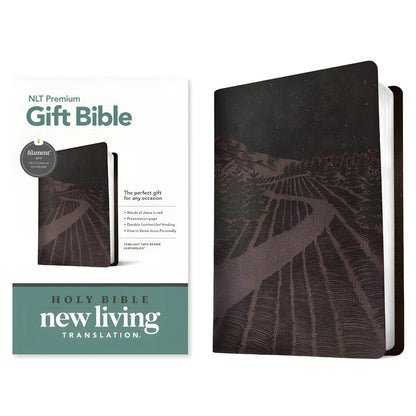 NLT Gift Bible – Starlight Path; Brown Faux Leather; Neriah’s Light