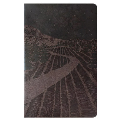 NLT Gift Bible – Starlight Path; Brown Faux Leather; Neriah’s Light