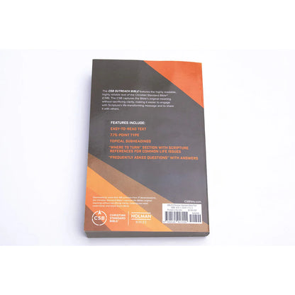 CSB Outreach Bible – Paperback; Evangelism Tool; Neriah’s Light