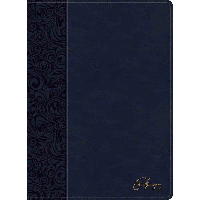 Neriah’s Light: CSB Spurgeon Study Bible; Navy Imitation Leather
