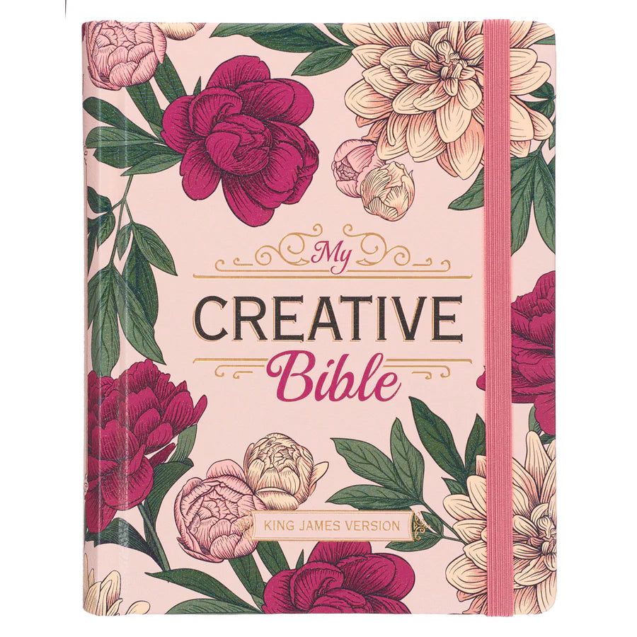 Neriah’s Light ; KJV My Creative Bible ; Pink Floral Hardcover