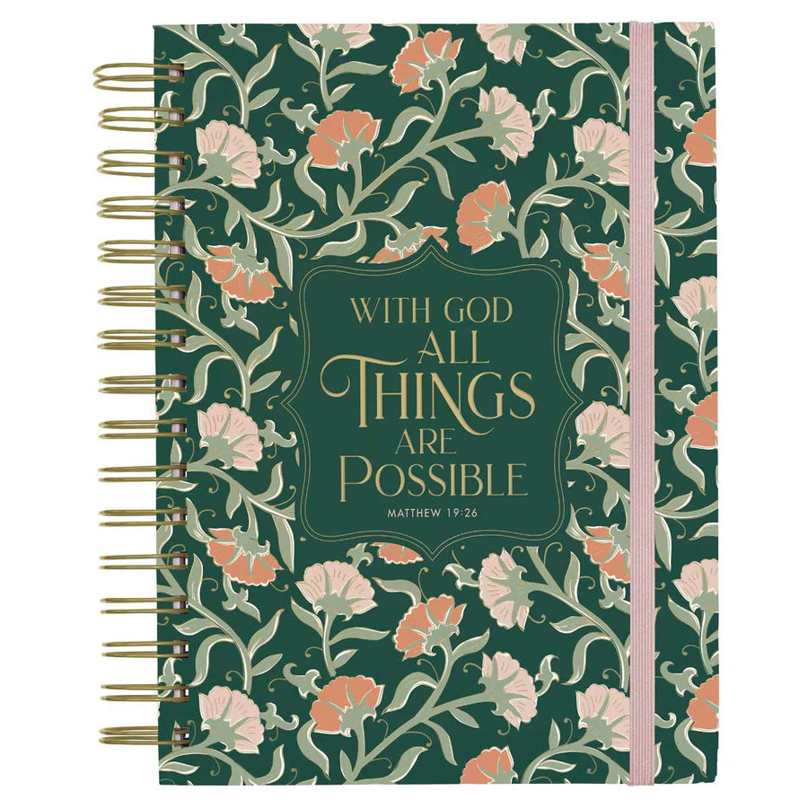 With God All Things Are Possible Journal