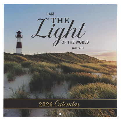 2026 Calendar - I Am the Light of the World