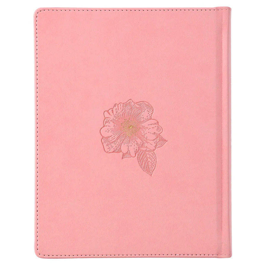 KJV Promise Journaling Bible | Pink Faux Leather Hardcover