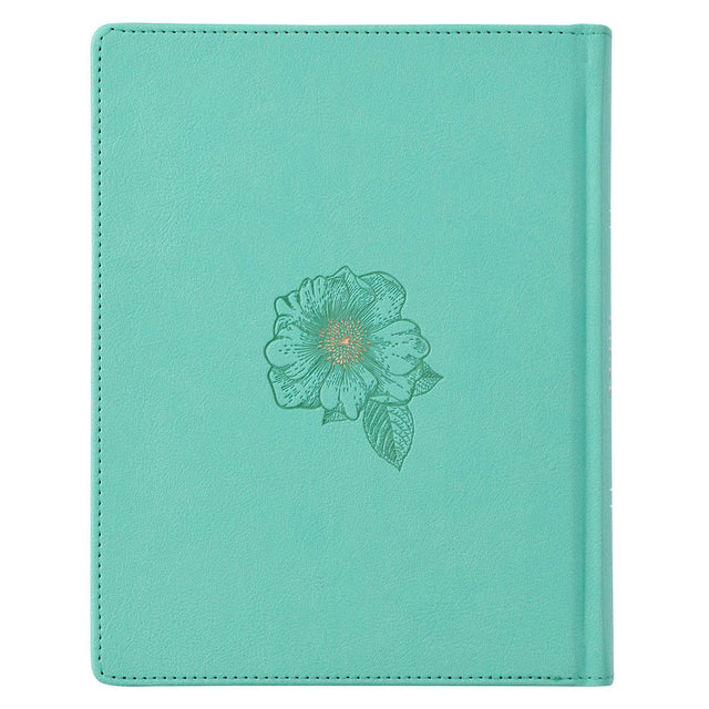 KJV Turquoise Faux Leather Hardcover My Promise Bible