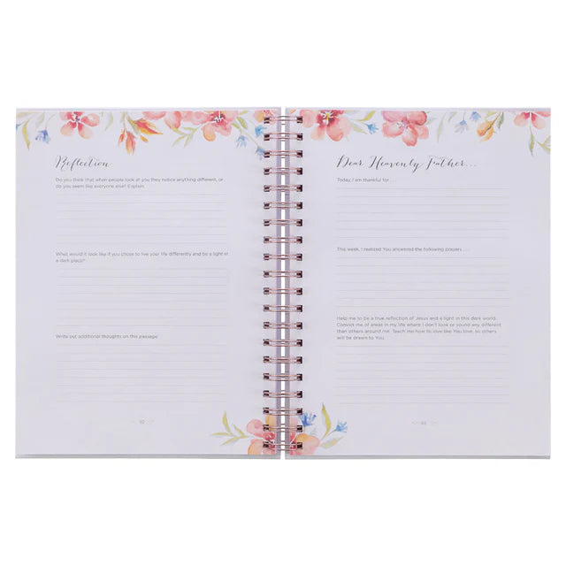 Moments In Prayer: A 52-Week Prayer Journal for Women (Wirebound)