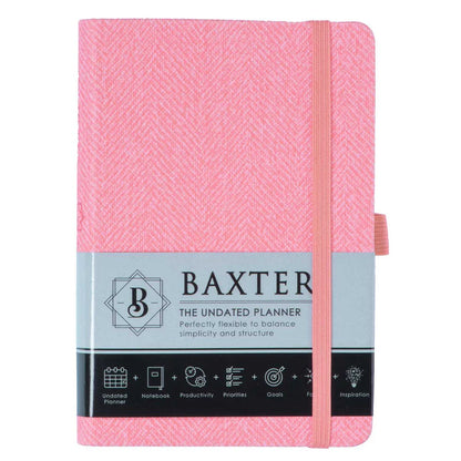 Neriah's Light – Baxter Undated Planner Pocket Edition Pink