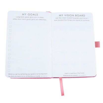 Neriah's Light – Baxter Undated Planner Pocket Edition Pink