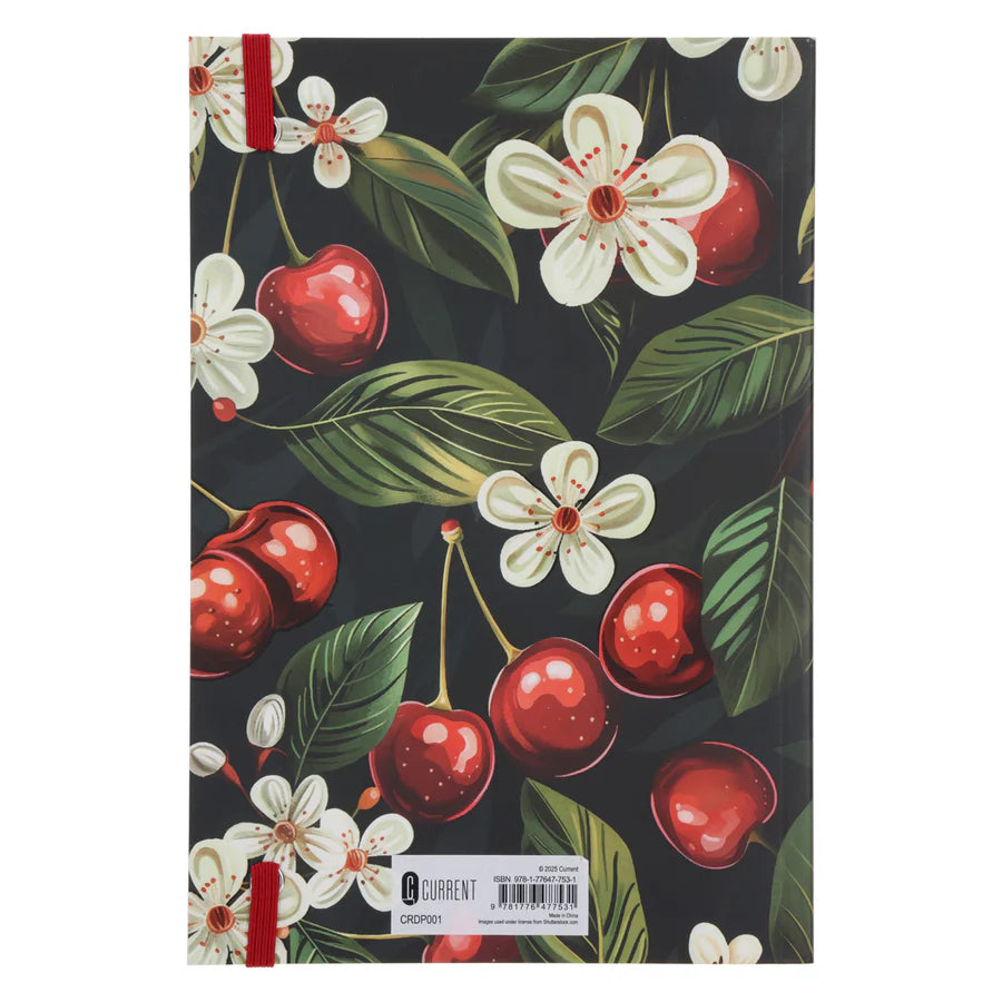 Neriah’s Light; 2026 A5 Daily Planner; Cherries & Blossoms Diary