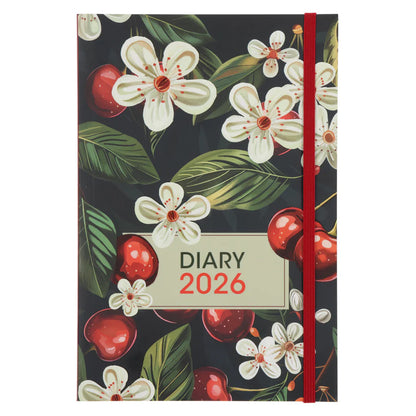 Neriah’s Light; 2026 A5 Daily Planner; Cherries & Blossoms Diary