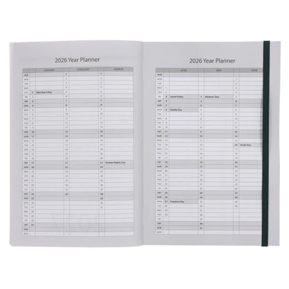 Neriah’s Light; 2026 A5 Daily Planner; Lion Paperback Diary