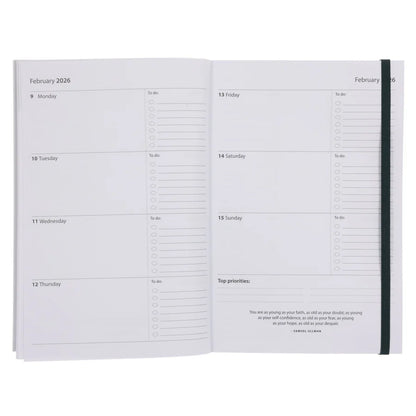 Neriah’s Light; 2026 A5 Daily Planner; Lion Paperback Diary