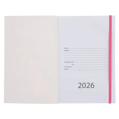 Neriah’s Light; 2026 A5 Daily Planner; Music Girl Paperback Diary