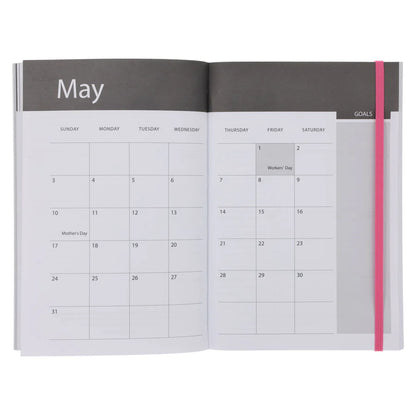 Neriah’s Light; 2026 A5 Daily Planner; Music Girl Paperback Diary