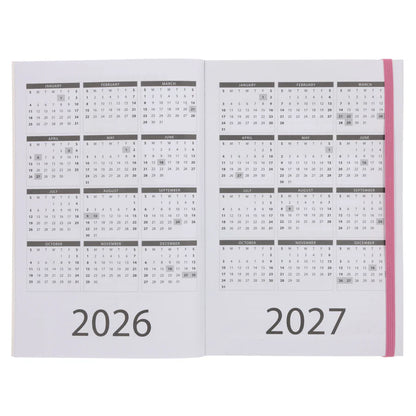 Neriah’s Light; 2026 A5 Daily Planner; Floral Paperback Diary