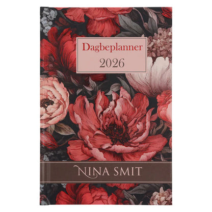 2026 Nina Smit Dagbeplanner – Blomme Hardeband | Neriah’s Light