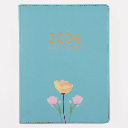 2026 Dagbeplanner vir Vroue – Leefstyl & Geloof – Kunsleer | Neriah’s Light
