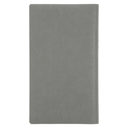 Neriah’s Light; 2026 18-Month Planner & Notebook; Grey Faux Leather